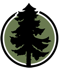 conifer tree silhouette style 2 icon